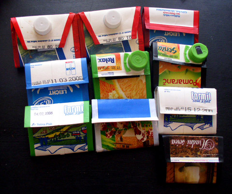 Recycling Tetrapak Wallets